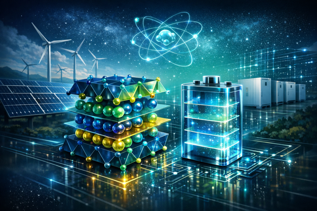 Layered oxide: catodo al sodio per accumulo FV