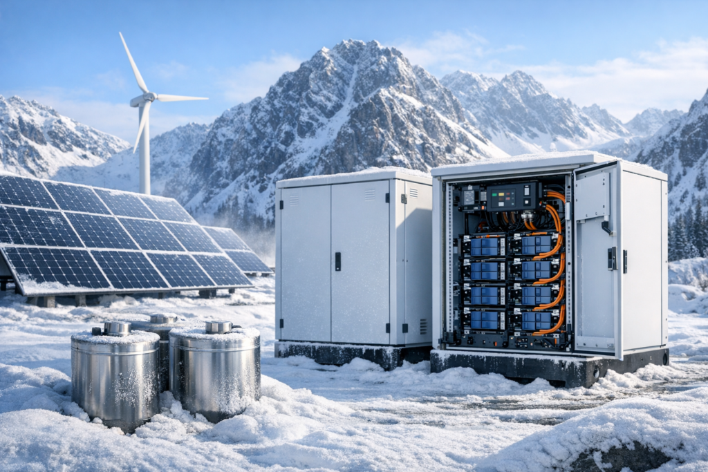 Batterie basse temperature: accumulo affidabile a -20°C